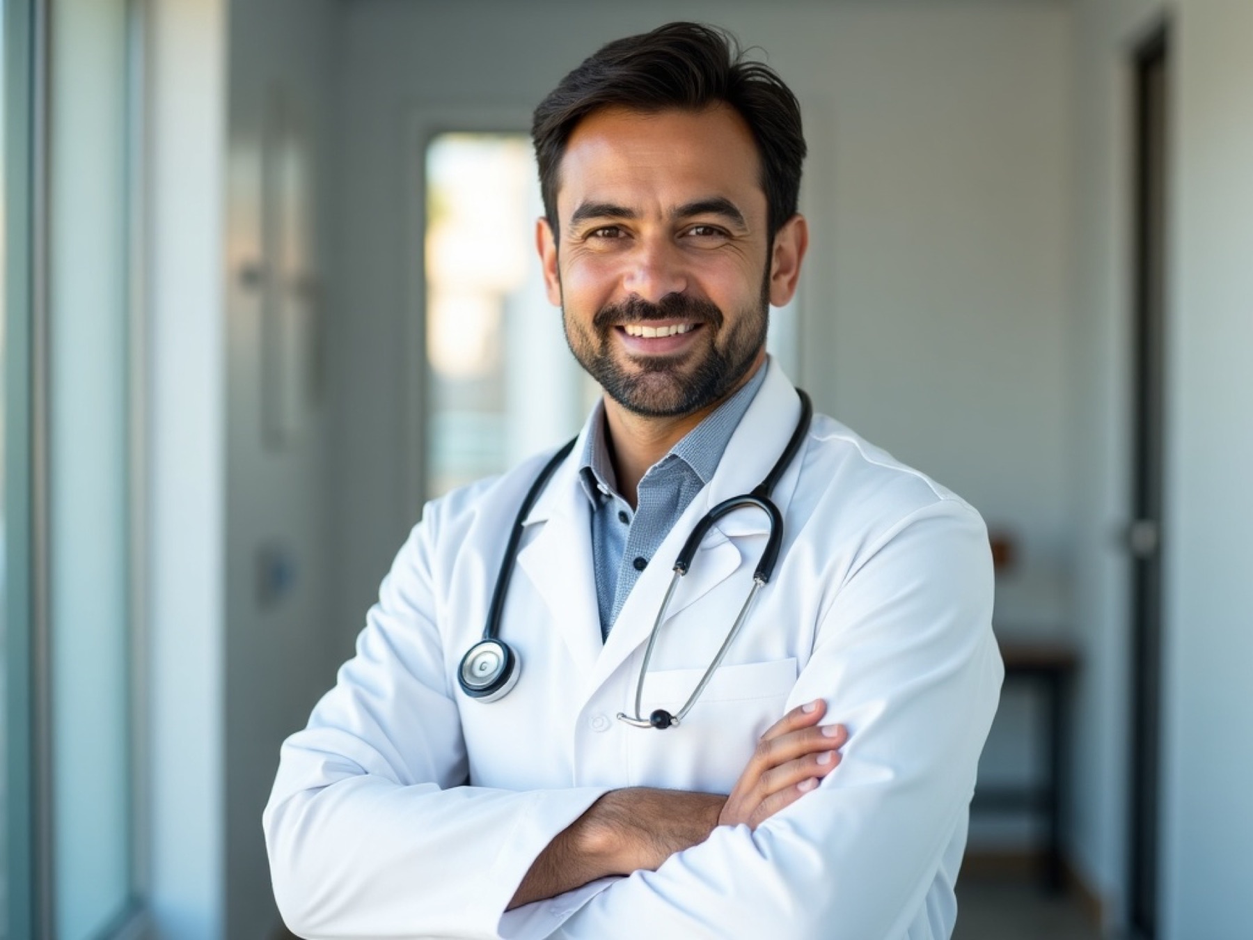 Médico mexicano dueño de su consultorio, protegido con Negocio Protegido